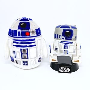 Star Wars - Set of 2 R2-D2 - Funko Pop Bobblehead & Itty Bittys Plush